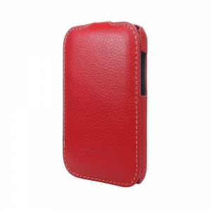  Melkco Leather Case Jacka Red for HTC Desire C A320e (O2DERCLCJT1RDLC)